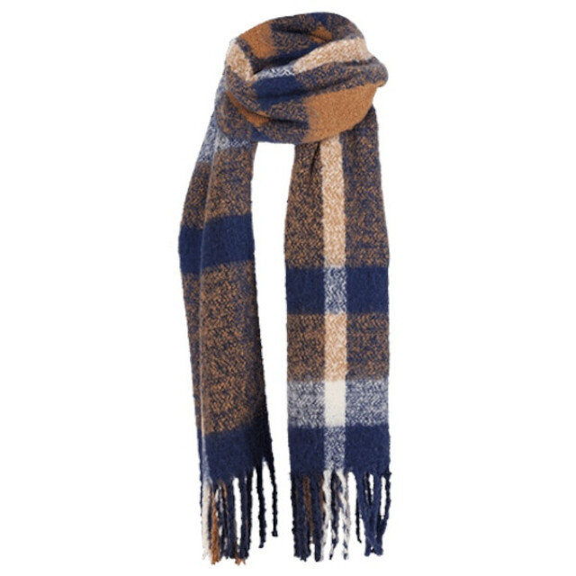 Sarlini Sjaal 00088 multi dark camel 00088 - Multi dark camel large