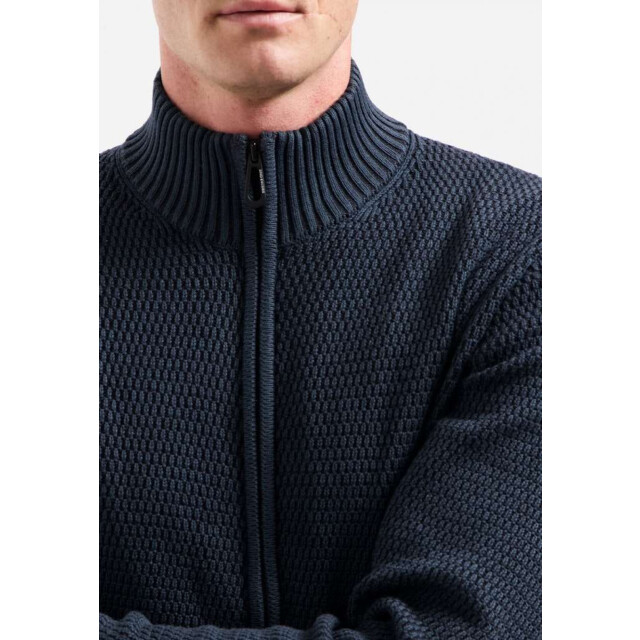 No Excess Cardigan 2 coloured melange night 29230944-078 large