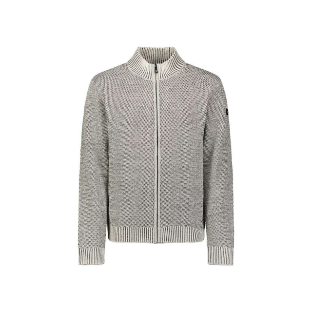 No Excess Cardigan 2 coloured melange stone 29230944-014 large