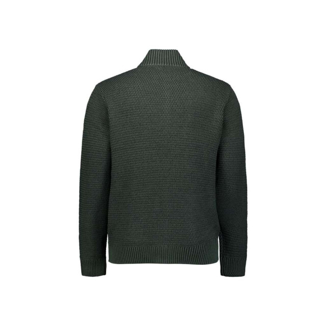 No Excess Cardigan 2 coloured melange dark green 29230944-052 large