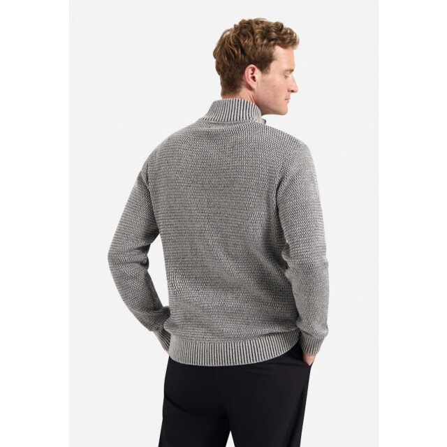 No Excess Cardigan 2 coloured melange grey melange 29230944-102 large