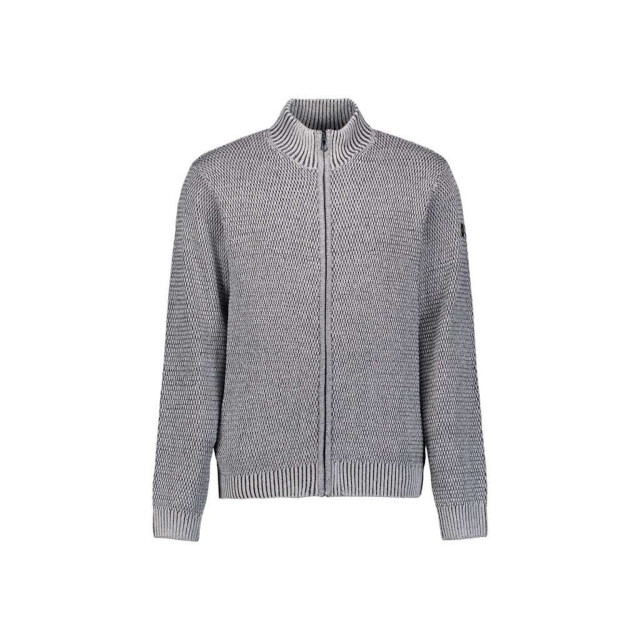 No Excess Cardigan 2 coloured melange grey melange 29230944-102 large