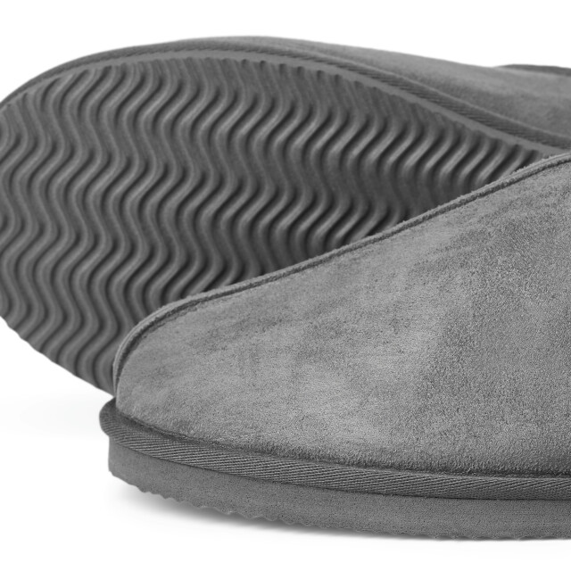 Jack & Jones Dudely microfiber pantoffel 12170310-GRY-44 large