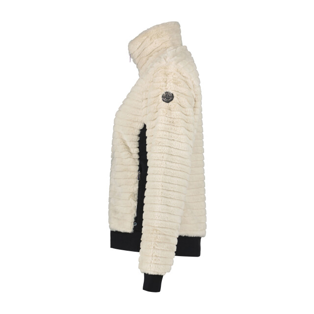 Luhta isolahti fleece sweater met rits dames - 070850_100-L large