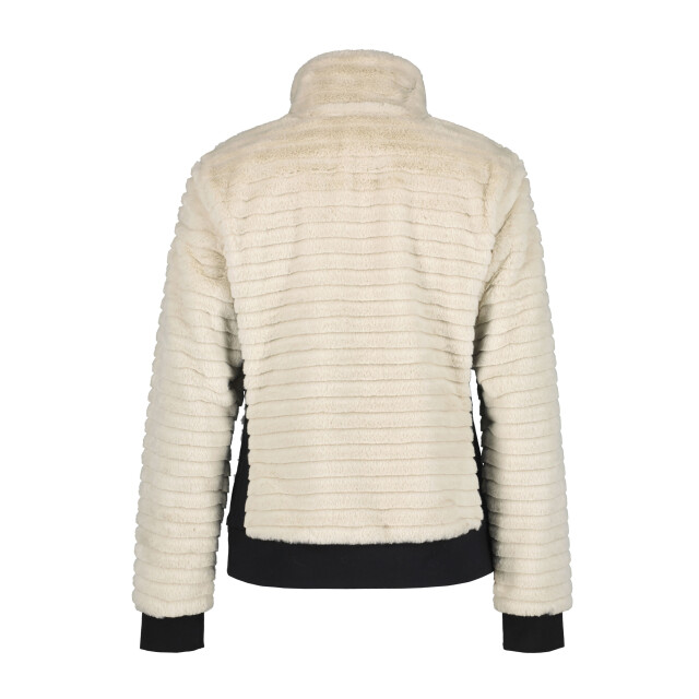 Luhta isolahti fleece sweater met rits dames - 070850_100-L large
