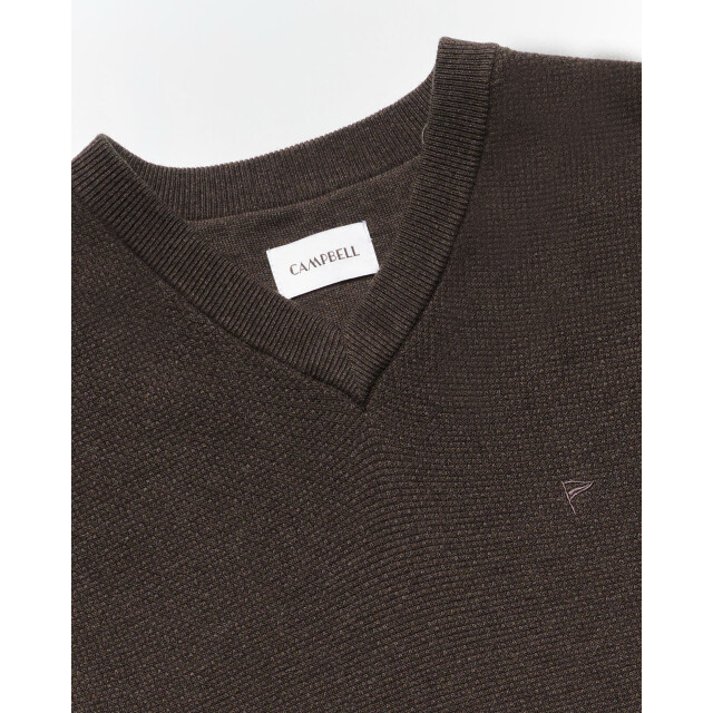 Campbell Harvey v-neck sweater 099136-005-M large