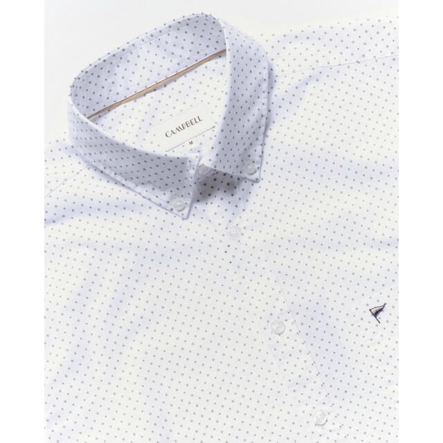 Campbell casual overhemd met lange mouwen 099197-002-XXL large