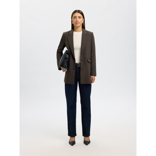 Selected Femme slfrita ls relaxed blazer mel noos 16094205 delicioso 06228.840.0040 large