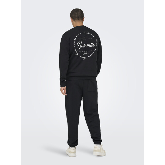 Only & Sons onsceres ski ls reg crew swe cs 22037350 jet 05735.991.0014 large
