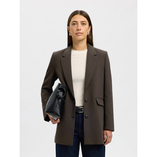 Selected Femme slfrita ls relaxed blazer mel noos 16094205 delicioso 06228.840.0040 large
