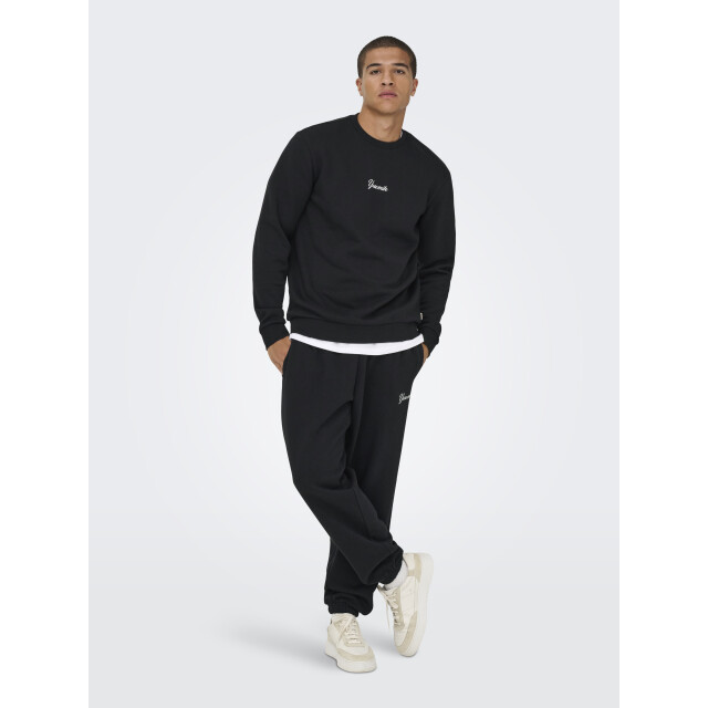 Only & Sons onsceres ski ls reg crew swe cs 22037350 jet 05735.991.0014 large