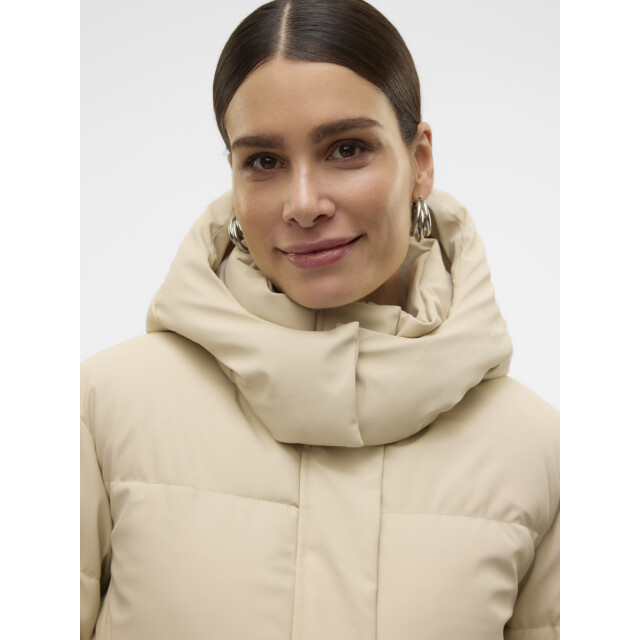 Vero Moda vmgretakylie short coated jacket no 10311315 oatmeal 06111.941.0005 large