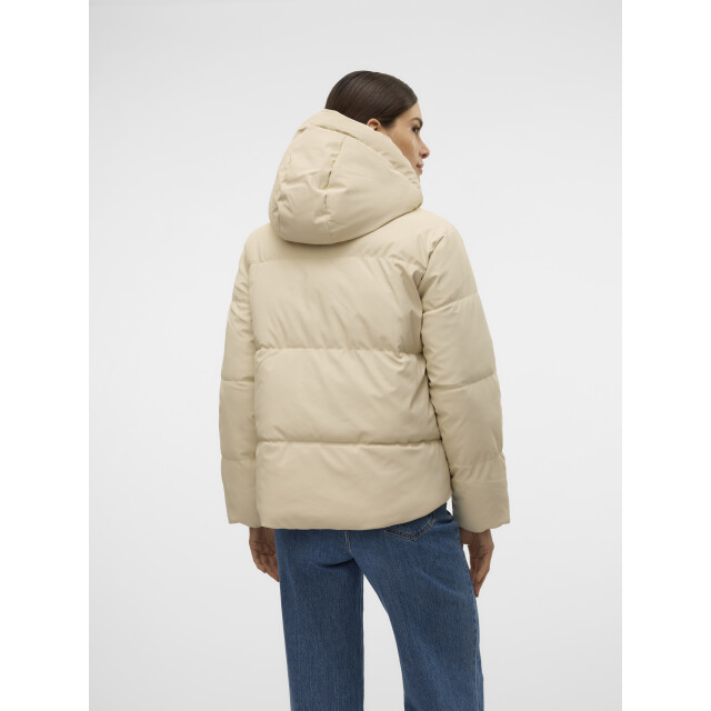 Vero Moda vmgretakylie short coated jacket no 10311315 oatmeal 06111.941.0005 large