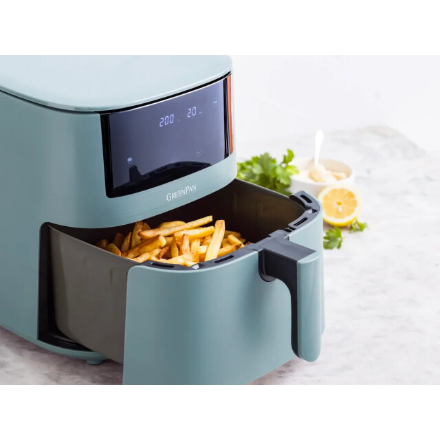 Greenpan Bistro xl airfryer 7,2l pfas-vrij smokey blue 4894871051867 large