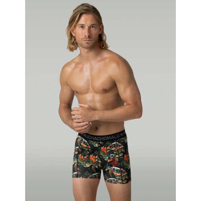 Muchachomalo Men 3-pack boxer shorts turtle print/ 314 314/Men 3-Pack Boxer Shorts Print/ large