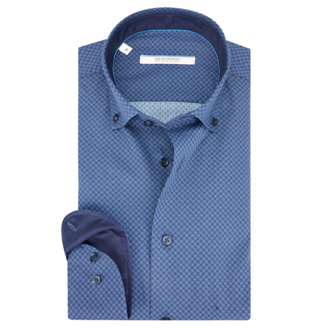 The Blueprint -trendy overhemd met lange mouwen 092063-001-XXXL large