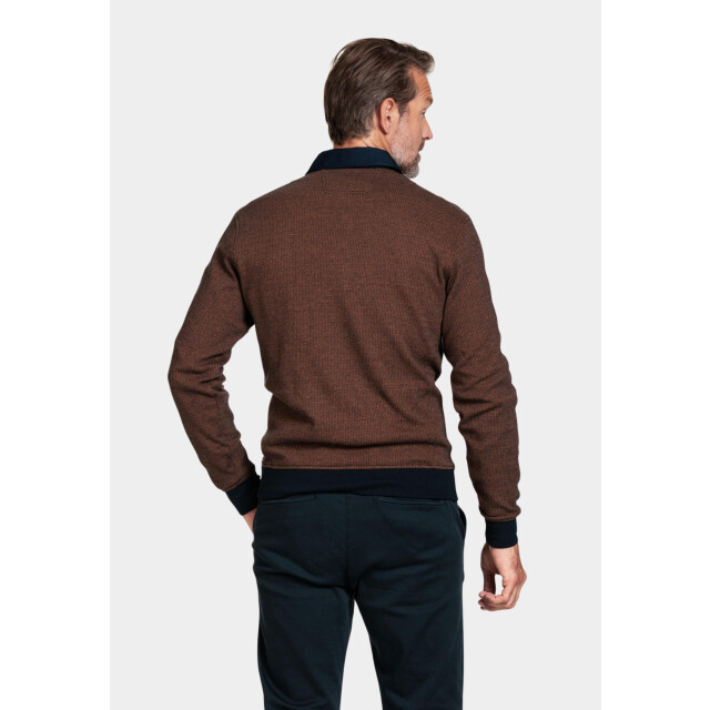 Baileys Polo lange mouw sweatshirt polo collar button 323094/25 189375 large