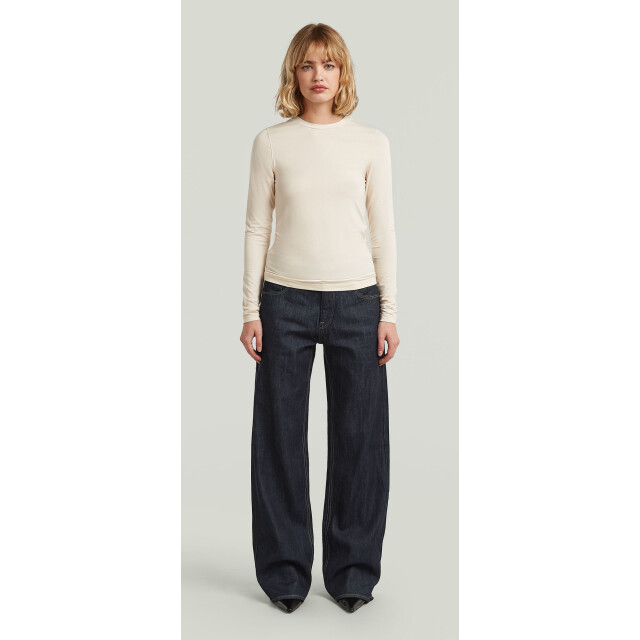 G-Star Crew slim t l\s wmn D27964-E299-A488 large