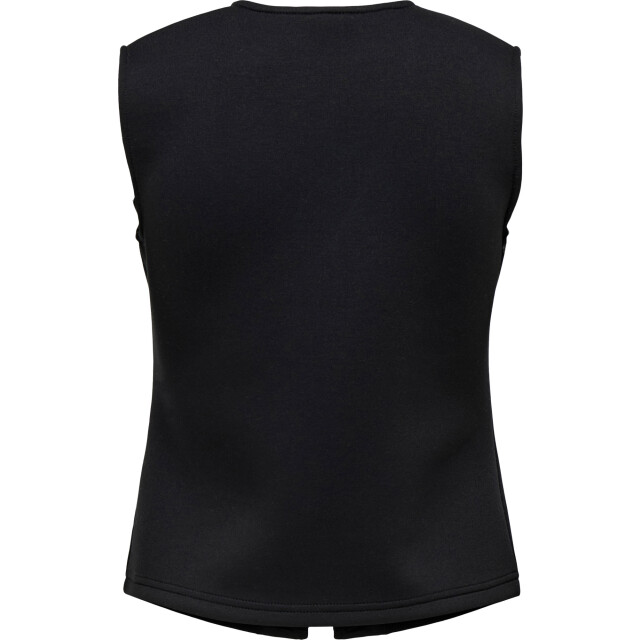 Only Onlnaomi s/l vest swt black/gold buttons 15364480-177911001 large