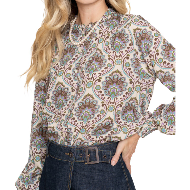 Geisha Blouse blue 53637-20-000625 large
