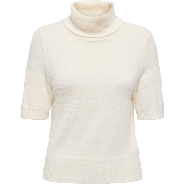 Only Onlpiumo ss highneck knt cloud dancer 15364467-177922 large