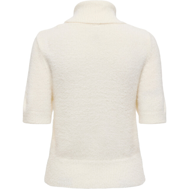 Only Onlpiumo ss highneck knt cloud dancer 15364467-177922 large