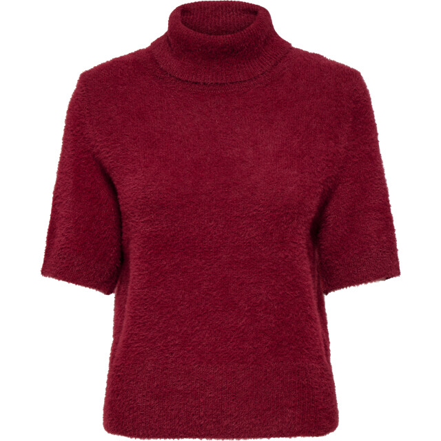 Only Onlpiumo ss highneck knt cabernet 15364467-182651 large