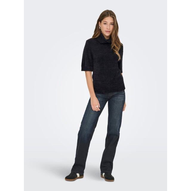 Only Onlpiumo ss highneck knt black 15364467-177911 large