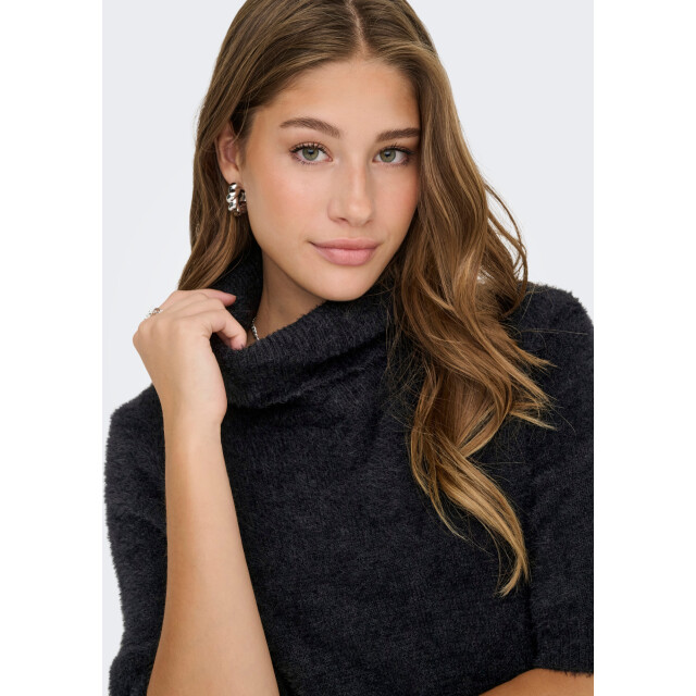 Only Onlpiumo ss highneck knt black 15364467-177911 large