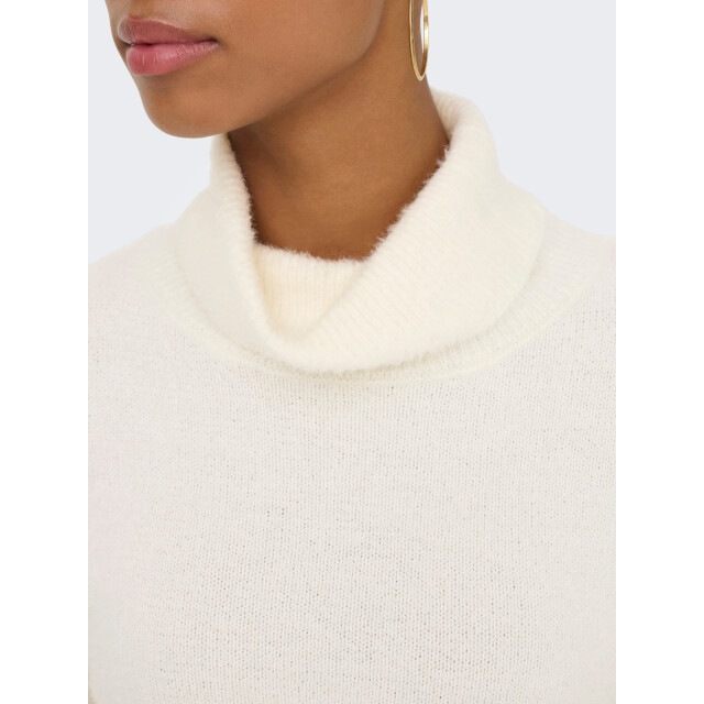 Only Onlpiumo ss highneck knt cloud dancer 15364467-177922 large