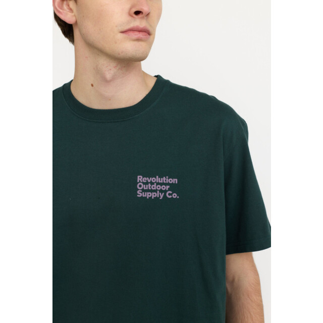 Revolution Application t-shirt darkgreen 1428 MOU-DARKGREEN large