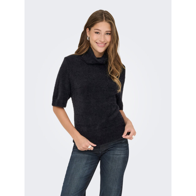 Only Onlpiumo ss highneck knt black 15364467-177911 large