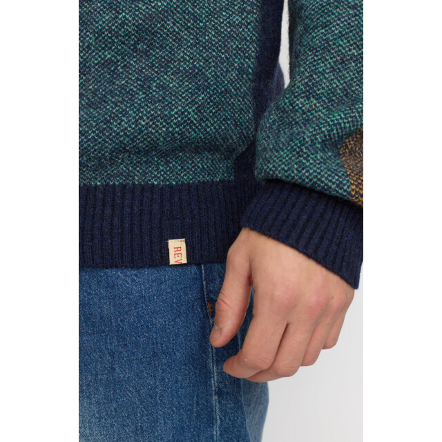 Revolution Knit sweater navy 6608 NAVY large