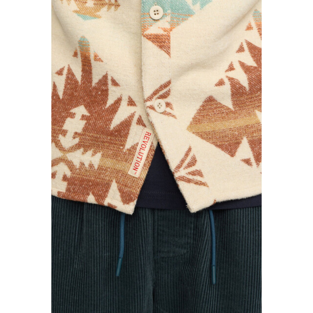 Revolution Casual overshirt rust 3207 RUST large