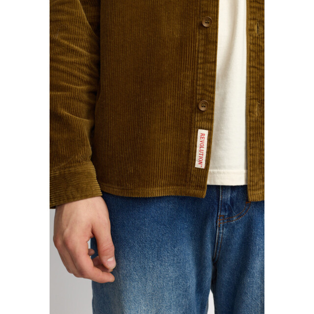 Revolution Utility shirt dustbrown 3776 DUSTBROWN large