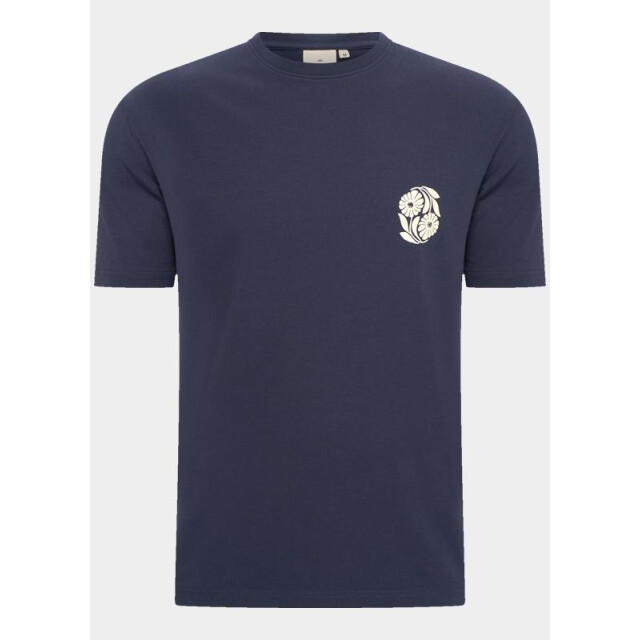 Supply & Co T-shirt korte mouw kegan t-shirt backprint 25308ke03/290 navy 199339 large