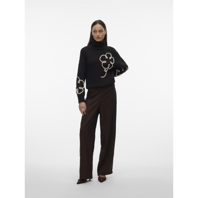 Vero Moda vmfatima ls rollneck pullover 10335036 chocolate torte 06711.880.0001 large