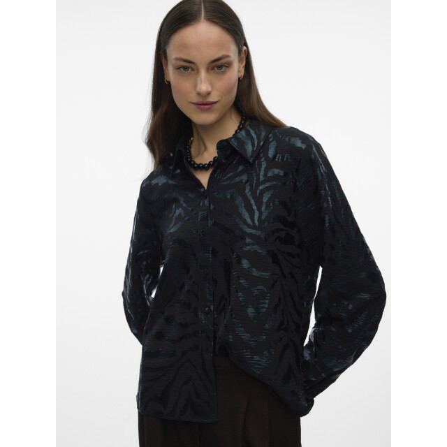 Vero Moda vmcarla foil l/s shirt wvn ga 10335241 - 06615.991.0072 large