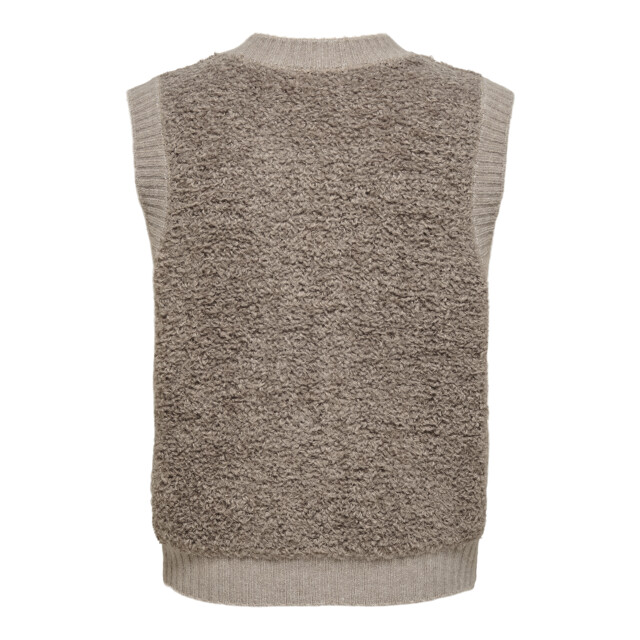 Jacqueline de Yong eira life s/l o-neck button vest 15359800 mountain trail 06741.840.0083 large