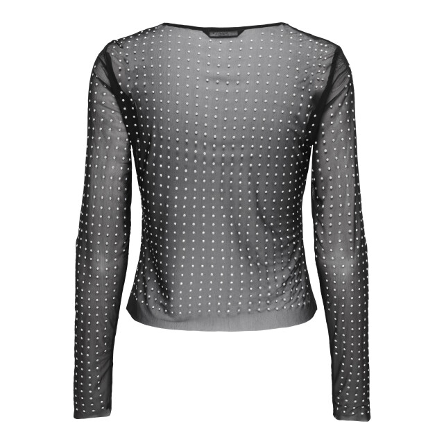 Only onlhilen ls rhinestone mesh top wvn 15358317 - 06012.991.0098 large