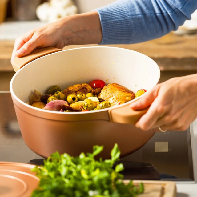 Dagelijkse Kost Proline lichtgewicht 26cm / 5.3l koper CC009324-001 large