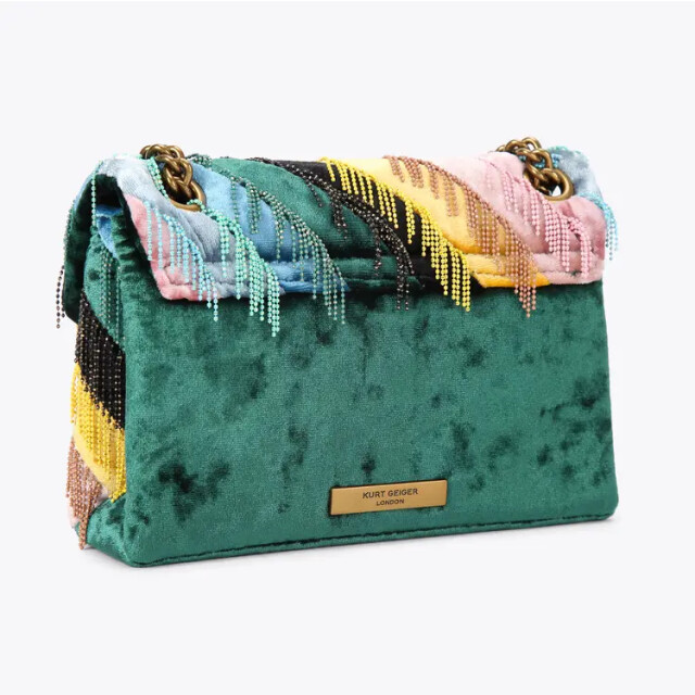 Kurt Geiger Mini kensington fringes tas 63462 large