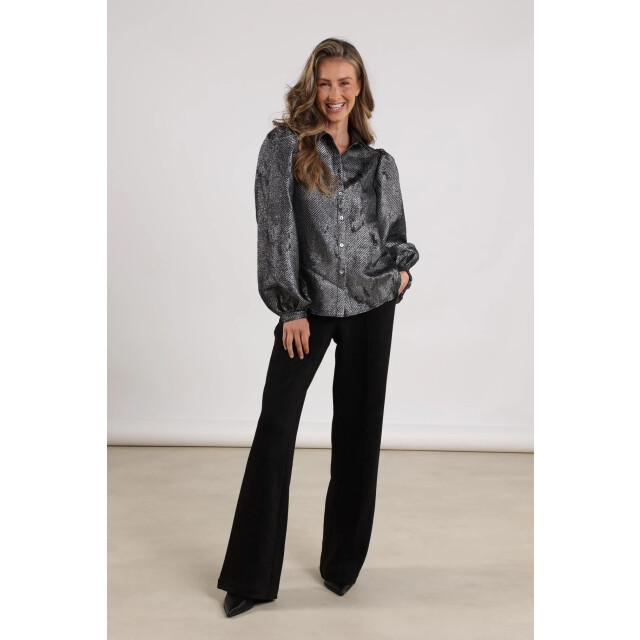 Nukus Nkf09054 999 jill pants suedine black NKF09054  999 large