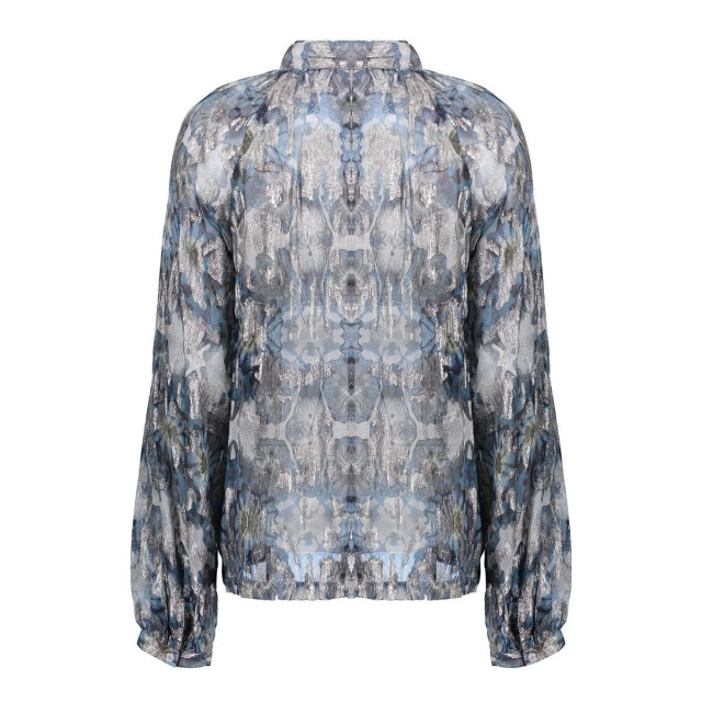 Geisha 53850-81 625 blouse blue/silver 53850-81 625 large