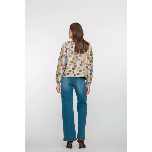 Geisha 51803-10 834 jeans wide stone blue denim 51803-10 834 large