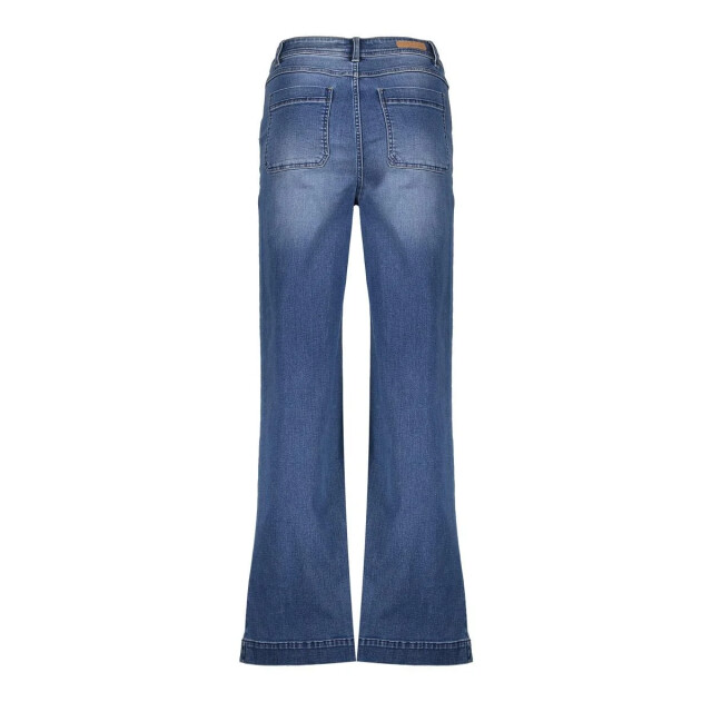Geisha 51803-10 834 jeans wide stone blue denim 51803-10 834 large
