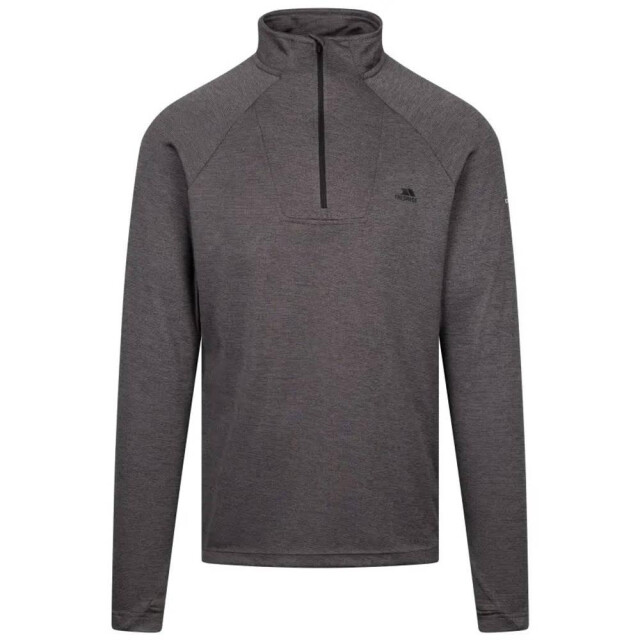 Trespass Heren valin top met lange mouwen UTTP6825_blackmarl large