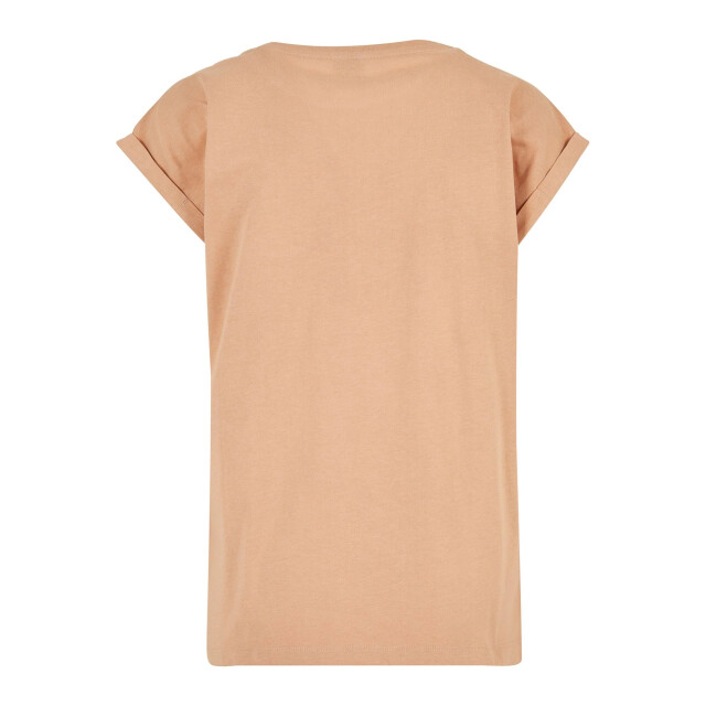 Urban Classics Dames verlengd schouder t-shirt UTTN574_amber large