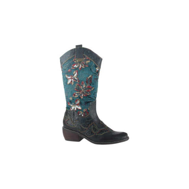 Laura Vita Ercwinao 19 bleu dames laarzen Laura Vita ERCWINAO 19 Bleu large