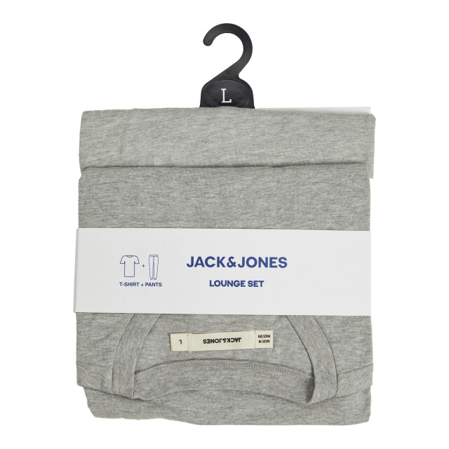 Jack & Jones Heren pyjamaset jaceverest licht 12273633-Light Grey Melange large